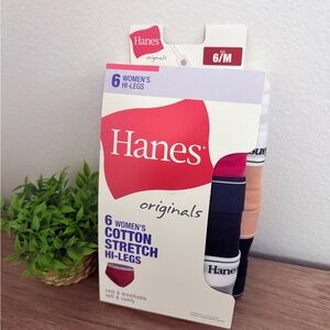 Hanes Women's Cotton Hi-Legs - Assorted Colors